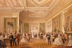 Edward VII, Prince of Wales and Princess Alexandra of Denmark's Wedding Procession-Robert Charles Dudley-Mounted Giclee Print