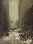 Snow in New York, 1902-Robert Cozad Henri-Giclee Print