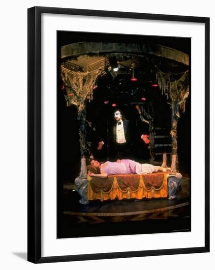 Robert Cuccioli and Glory Crampton in a Scene from The Phantom of the Opera-Ted Thai-Framed Premium Photographic Print