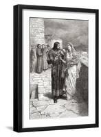 Robert Curthose Paying Court to the Lady Sybilla. Robert Curthose-null-Framed Giclee Print