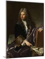 Robert de Cotte (1657-1735), premier architecte du roi-Hyacinthe Rigaud-Mounted Giclee Print