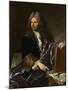 Robert de Cotte (1657-1735), premier architecte du roi-Hyacinthe Rigaud-Mounted Giclee Print