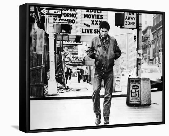 Robert De Niro, Taxi Driver (1976)-null-Framed Stretched Canvas