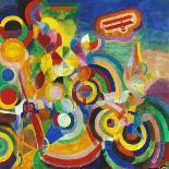 Rythme No 1, Decoration for the Salon Des Tuileries, 1938 (Oil on Canvas)-Robert Delaunay-Giclee Print