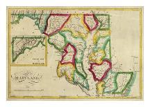 State of Maryland, c.1827-Robert Desilver-Art Print