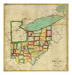 State of Ohio, c.1827-Robert Desilver-Framed Art Print