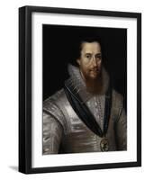 Robert Devereux, 2nd Earl of Essex (1565-160), End of 17th C-Marcus Gheeraerts The Younger-Framed Giclee Print