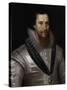 Robert Devereux, 2nd Earl of Essex (1565-160), End of 17th C-Marcus Gheeraerts The Younger-Stretched Canvas