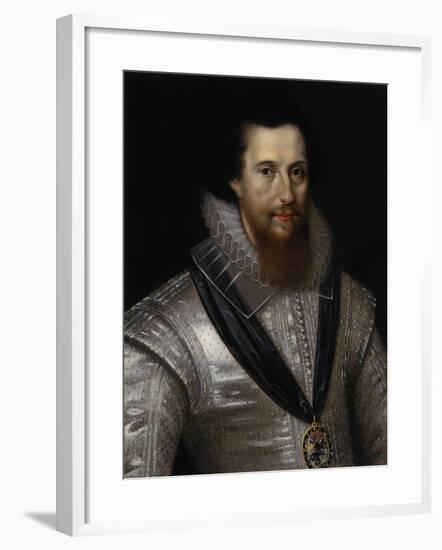 Robert Devereux, 2nd Earl of Essex (1565-160), End of 17th C-Marcus Gheeraerts The Younger-Framed Giclee Print