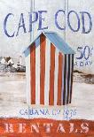 Cape Cod Cabana-Robert Downs-Framed Poster
