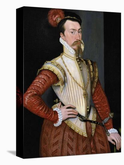 Robert Dudley, 1st Earl of Leicester (1532-158), 1560s-Steven van der Meulen-Stretched Canvas