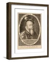 Robert Dudley, 1st Earl of Leicester (1532/33158), English Nobleman, 1889-Hendrik Goltzius-Framed Giclee Print