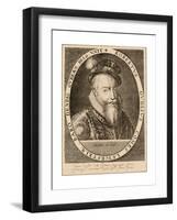 Robert Dudley, 1st Earl of Leicester (1532/33158), English Nobleman, 1889-Hendrik Goltzius-Framed Giclee Print