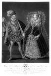 Mary Stuart, Queen of France and Scotland, and Henry Lord Darnley, Her Husband-Robert Dunkarton-Giclee Print