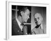 Robert E. Hannegan Talking with Senator Harry S. Truman During the Luncheon-null-Framed Photographic Print