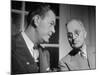 Robert E. Hannegan Talking with Senator Harry S. Truman During the Luncheon-null-Mounted Photographic Print