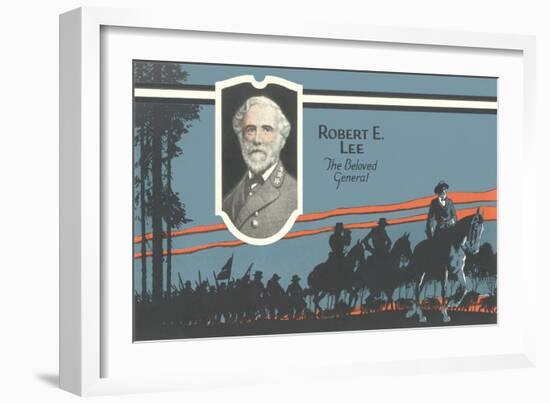 Robert E. Lee, Beloved General-null-Framed Art Print