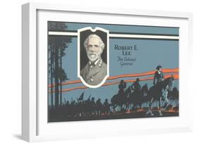 Robert E. Lee, Beloved General-null-Framed Art Print