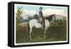 Robert E. Lee on Horse, Gettysburg, Pennsylvania-null-Framed Stretched Canvas