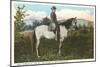 Robert E. Lee on Horse, Gettysburg, Pennsylvania-null-Mounted Art Print