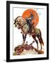 "Robert E. Lee on Traveler," January 20, 1940-Joseph Christian Leyendecker-Framed Giclee Print