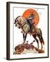 "Robert E. Lee on Traveler," January 20, 1940-Joseph Christian Leyendecker-Framed Giclee Print