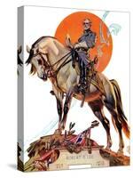 "Robert E. Lee on Traveler," January 20, 1940-Joseph Christian Leyendecker-Stretched Canvas