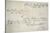 Robert E. Lee's Letter of Resignation from the Federal Army, 20th April, 1861-Robert E. Lee-Stretched Canvas