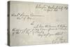 Robert E. Lee's Letter of Resignation from the Federal Army, 20th April, 1861-Robert E. Lee-Stretched Canvas