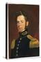 Robert E. Lee Smiling-null-Stretched Canvas