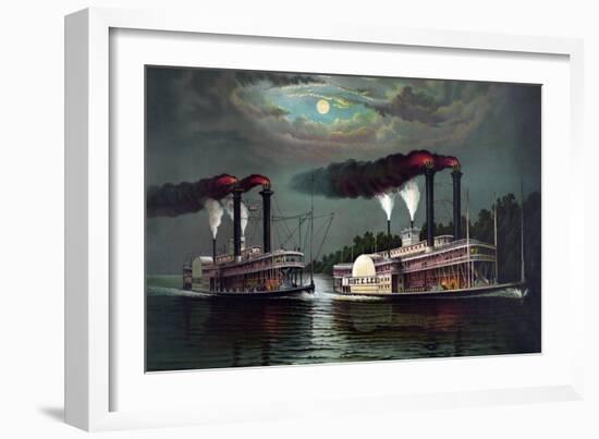 Robert E. Lee Steamboat Company-William Donaldson-Framed Art Print