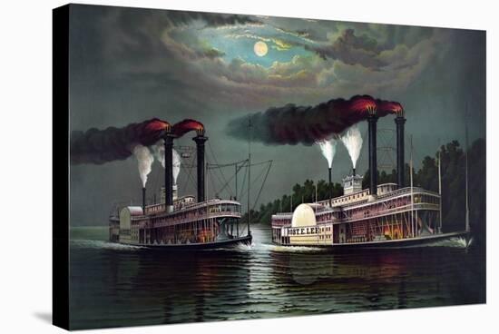 Robert E. Lee Steamboat Company-William Donaldson-Stretched Canvas