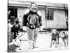 Robert E. Peary and Some Husky Dogs, 1909-null-Stretched Canvas