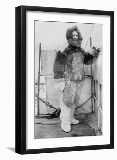 Robert Edwin Peary, American Explorer-Science Source-Framed Giclee Print