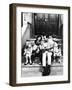 Robert Emmet Mcgrath, as Character Bob Johnson, Reading to Children on Seseme Street, 1970-null-Framed Photo