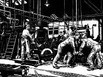 Krupp: Steel Rolling-Robert Engels-Art Print