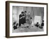 Robert F. Kennedy and His Wife Preparing Son Michael, for Baptism-Ed Clark-Framed Photographic Print