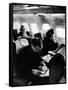 Robert F. Kennedy and Wife on Board Plane-null-Framed Stretched Canvas