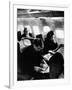 Robert F. Kennedy and Wife on Board Plane-null-Framed Photographic Print