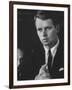 Robert F. Kennedy at Teamster Hearings-Ed Clark-Framed Photographic Print