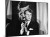 Robert F. Kennedy Campaigning in Front of Poster Portrait of His Brother President John F. Kennedy-Bill Eppridge-Mounted Photographic Print