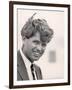 Robert F. Kennedy During Campaign Trip to Support Local Democrats Running for Election-Bill Eppridge-Framed Premium Photographic Print