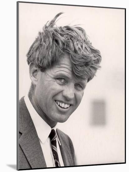 Robert F. Kennedy During Campaign Trip to Support Local Democrats Running for Election-Bill Eppridge-Mounted Photographic Print