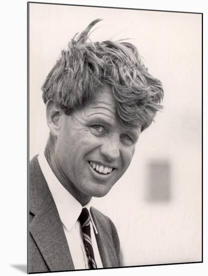 Robert F. Kennedy During Campaign Trip to Support Local Democrats Running for Election-Bill Eppridge-Mounted Photographic Print