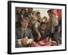 Robert F. Kennedy Sitting Next to Cesar Chavez During Rally for the United Farm Workers Union-Michael Rougier-Framed Premium Photographic Print