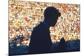 Robert F. Kennedy Speaking in Front of Crowd in Amphitheater on Behalf of Democratic Candidates-Bill Eppridge-Mounted Photographic Print
