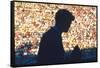 Robert F. Kennedy Speaking in Front of Crowd in Amphitheater on Behalf of Democratic Candidates-Bill Eppridge-Framed Stretched Canvas