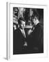 Robert F. Kennedy Standing with Sen. Lyndon B. Johnson-Hank Walker-Framed Premium Photographic Print