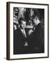 Robert F. Kennedy Standing with Sen. Lyndon B. Johnson-Hank Walker-Framed Premium Photographic Print