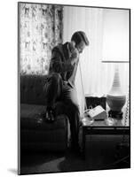 Robert F. Kennedy Talking on Phone-Hank Walker-Mounted Photographic Print